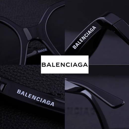 不撞款！BALENCIAGA巴黎世家正品休闲时尚大框太阳镜 商品图4