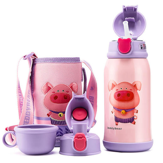 韩国杯具熊BEDDYBEAR新款儿童保温杯BJX15.2 商品图2