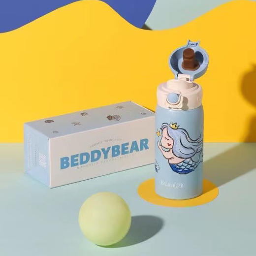 杯具熊短款成人保温杯系列380mlBJX-10 商品图9