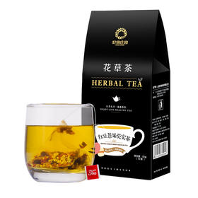 【好食庄园】红豆薏米茶 6g*12袋 夏季花草水果组合三角茶袋泡茶