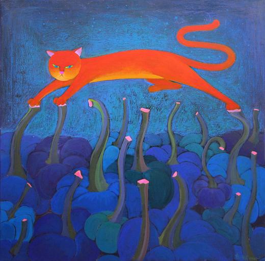 郭柯君《梅花桩》版画 商品图0