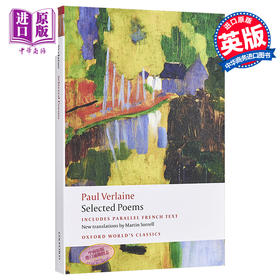 【中商原版】保尔·魏尔伦诗选（牛津世界经典系列）英文原版 Selected Poems (Oxford Worlds Classics)