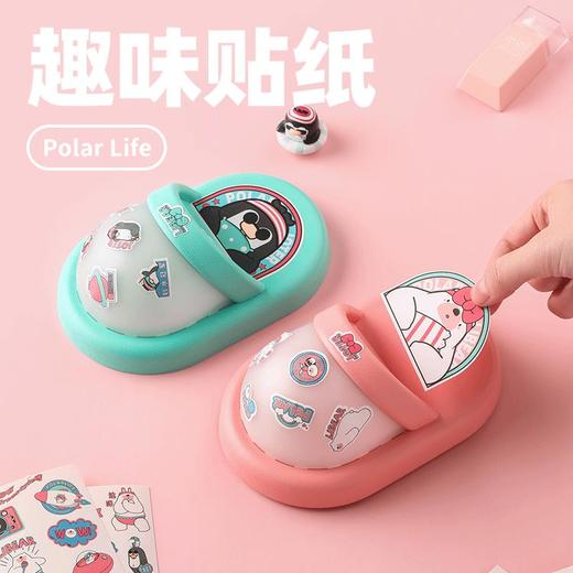 极地物种躺平拖鞋卧室usb小夜灯床头灯护眼充电款 商品图4