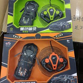 奥虎黑色幽灵布加迪玩具遥控车
