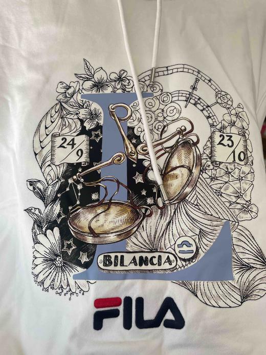 FILA斐乐男子连帽卫衣春秋时尚运动卫衣男打底上衣 商品图3