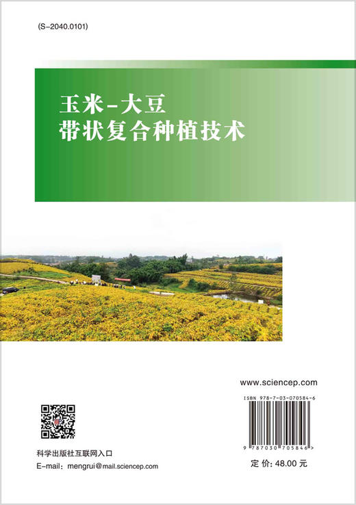 玉米-大豆带状复合种植技术/杨文钰 商品图1