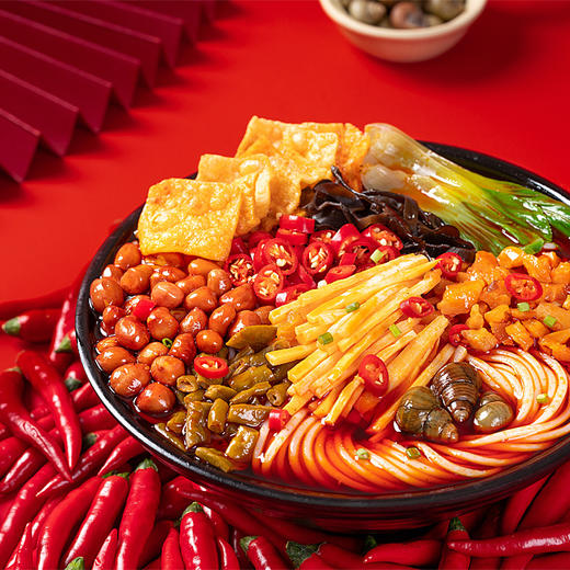 【加辣加臭】柳元记螺蛳粉冲泡酸辣粉午餐小吃非油皮火鸡面 400g 商品图2