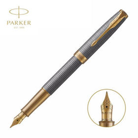派克卓尔金色流年墨水笔