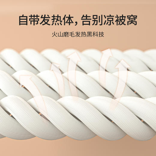 【宝宝安睡】嫚熙婴童印花火山小磨毛被子120*150 商品图3