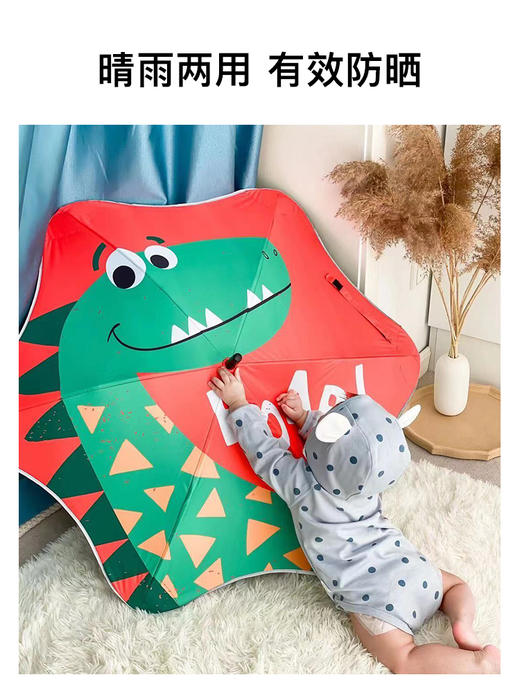 missrain KIDS系列儿童伞/奇趣黑胶防晒儿童伞（晴雨两用）-为孩子撑起一把保护伞 商品图6