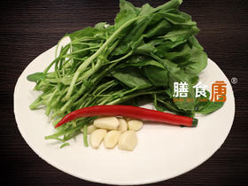 蒜蓉芥兰苗