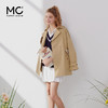 MC2短款风衣女2023年春季新款时尚气质收腰百搭翻领休闲宽松外套 商品缩略图1
