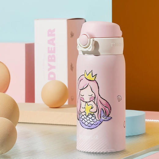 杯具熊短款成人保温杯系列380mlBJX-10 商品图12