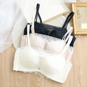 TG-TG02S147性感蕾丝抹胸文胸防走光抹胸式真丝文胸夏季调整型内衣