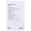 预售 【中商原版】【法国法文版】雅克·普列维尔：话语 法文原版 Paroles Jacques Prévert Gallimard 法国诗歌 商品缩略图1