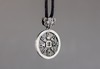 矩德泉坊  纯银手作 山鬼方孔背八卦吊坠 商品缩略图7
