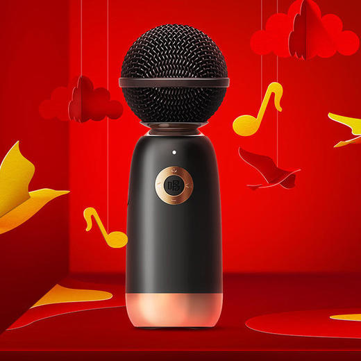 李佳琦唱吧Q3精灵麦克风Q3无线蓝牙话筒音响一体麦克风话筒k歌JQR 商品图2