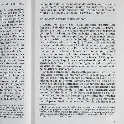【中商原版】左拉：萌芽（完整版，有前言）法文原版 法文版 Le Livre de Poche Classiques：Germinal 法国文学 世界名著 商品图5