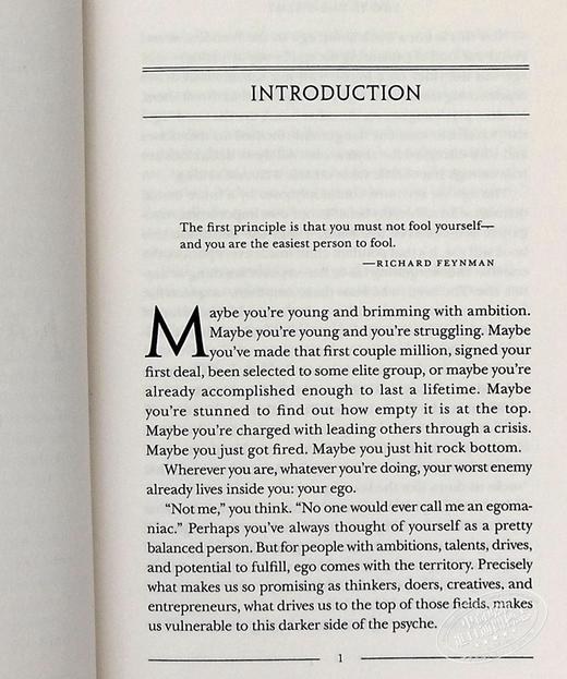 【中商原版】绝对自控 硬派自我管理手册 英文原版 Ego Is The Enemy Ryan Holiday Portfolio 商品图5