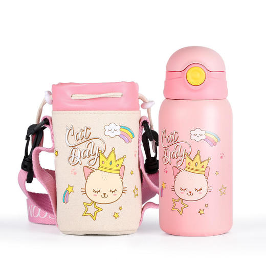 艾优&MOLE莫勒儿童双盖保温杯316钢520mlAY 商品图2