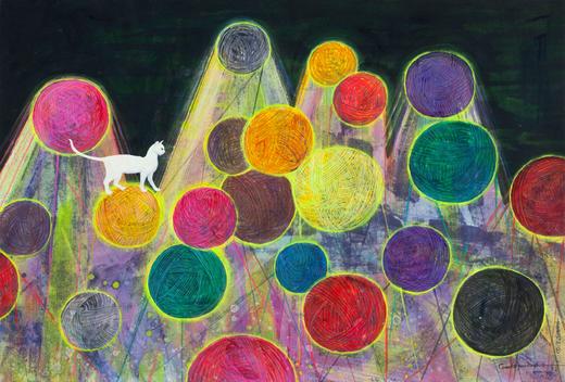 郭柯君《漫步》版画 商品图0