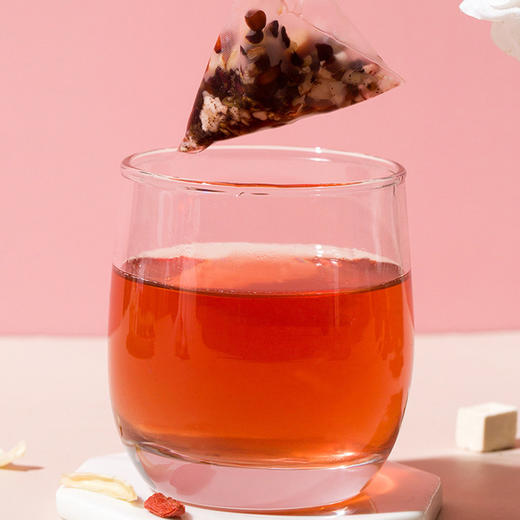 【好食庄园】晚安茶 5g*15 三角包酸枣仁百合红枣袋泡花茶 商品图3