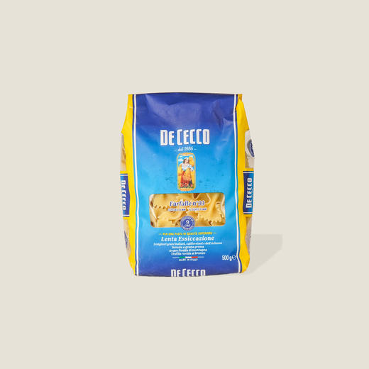 得科#93蝴蝶结型意面 500g 商品图0