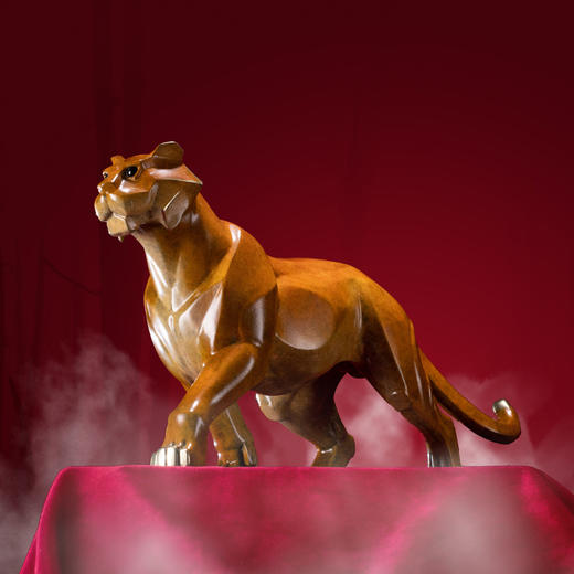 【浙礼文创】百年老字号-朱炳仁 ·铜  天行健·虎年摆件 商品图0