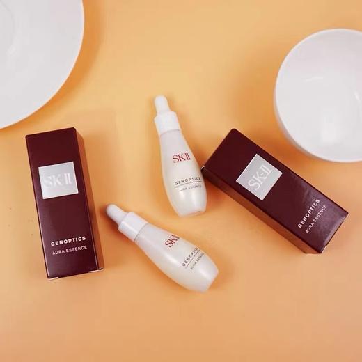 SK-II肌因光蕴环采钻白精华露小灯泡 镁白淡斑精华 SK2  面部护肤15ml中小样 商品图2