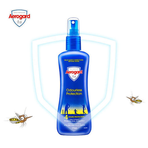 Aerogard澳乐家澳洲婴儿驱蚊液防蚊喷雾孕妇宝宝户驱蚊水175mlJQR 商品图0