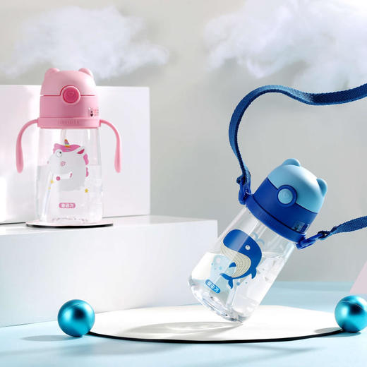 韩国BEDDYBEAR杯具熊儿童萌宠新款学饮杯凉杯水杯BJX7 商品图5