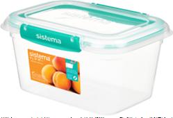 Klip It Plus 大号加高升级款防漏矩形保鲜盒-薄荷绿色 商品图0