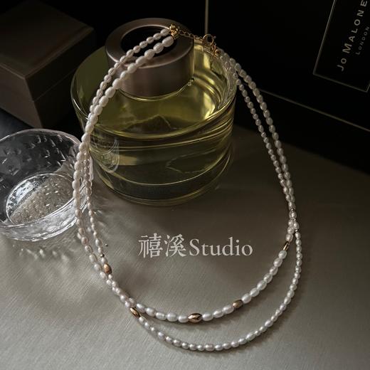 禧溪珠宝 卡萨布兰卡 亮白极细叠戴细米链 商品图1