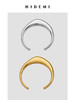 HIDEMI简约设计感异形手镯 金色/银色 商品缩略图0
