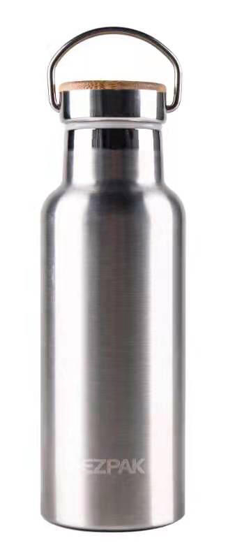 EZPAK 304不锈钢保温瓶 通勤便携 车驾户外水瓶500ML 欧洲胡同 EZOG1809 商品图0