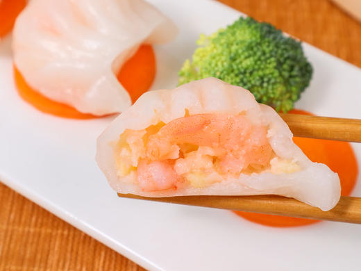 虾饺水晶虾饺皇港式速冻广式早茶点心虾仁虾皇饺冷冻早餐儿童包邮 商品图4