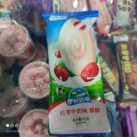 伊利牧场红枣牛奶味雪糕。