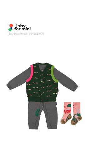 江南布衣婴童 22年春装新品 毛衫马甲 YM1382490