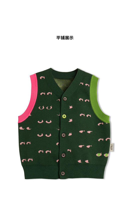 江南布衣婴童 22年春装新品 毛衫马甲 YM1382490 商品图1