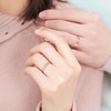 千叶 Just For You丨命中注定男/女情侣18K金钻石戒指 商品缩略图4