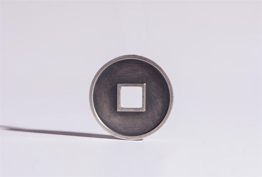 矩德泉坊  纯银手作 崇宁通宝大字大宝小平 吉祥钱359 商品图1