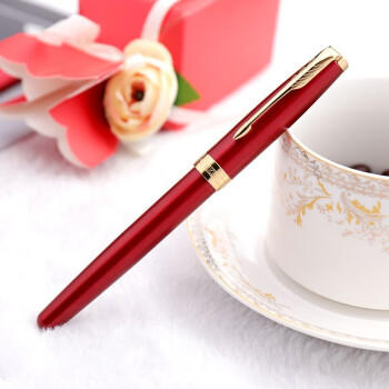 派克卓尔宝石红金夹墨水笔 商品图1
