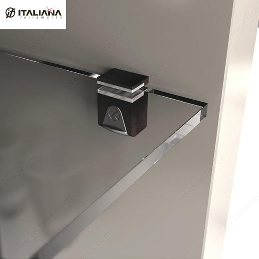 【武士】分体式 半锁 玻璃层板托 商品图2