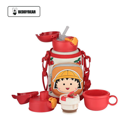 杯具熊樱桃小丸子系列儿童学饮杯系列 商品图0