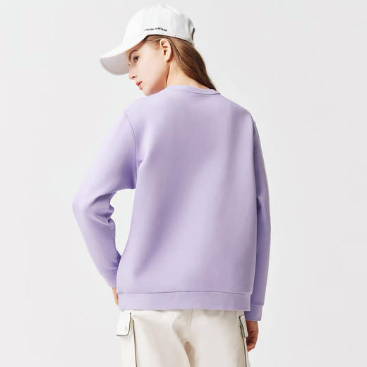 【 Wilson联名款】斐乐女装运动卫衣女式宽松针织套头衫 商品图1