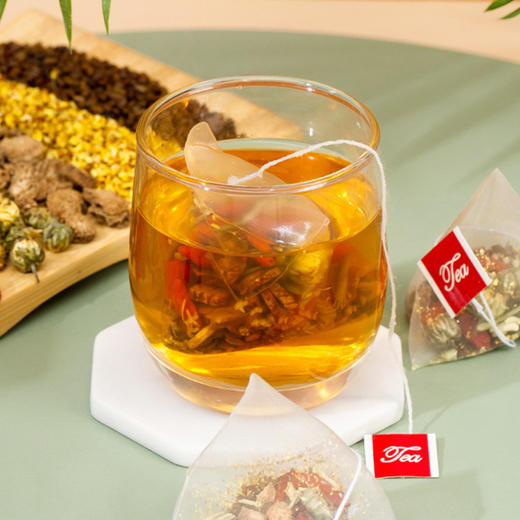 【好食庄园】枸杞菊花决明子 网红三角包花果茶冻干水果冷泡花草茶 商品图3