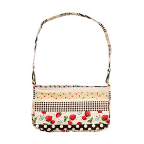 HUJI祤集Butter单肩包插画几何小草莓