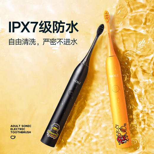 艾优~mole莫勒小黄鸭电动牙刷自动成人牙刷AY 商品图5