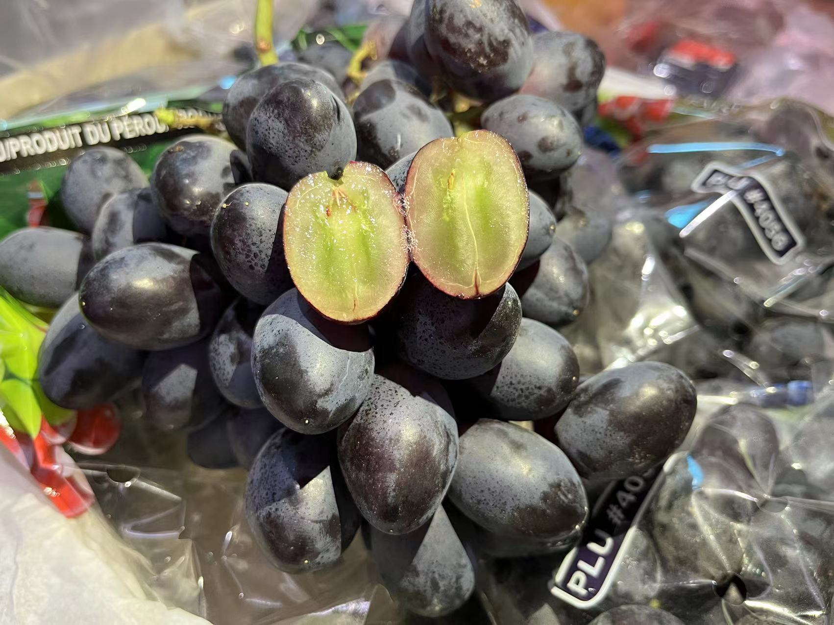 玫瑰香黑提 提子   1盒5斤装