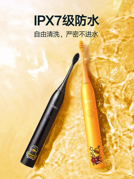 艾优~mole莫勒小黄鸭电动牙刷自动成人牙刷AY 商品图4